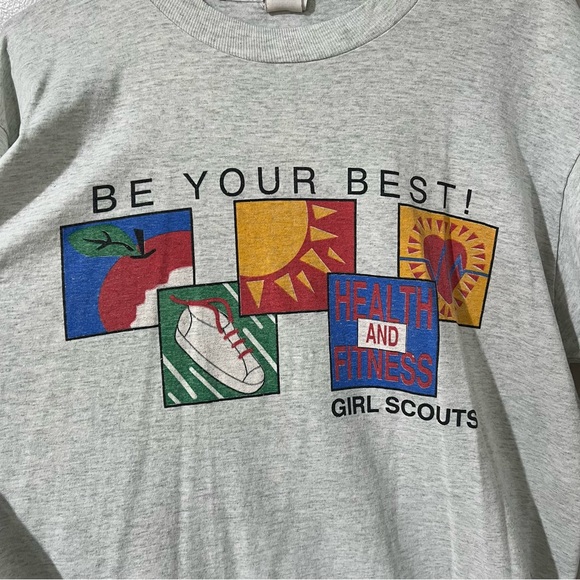 Girl Scouts Gray Short Sleeve Tee - Picture 2 of 5